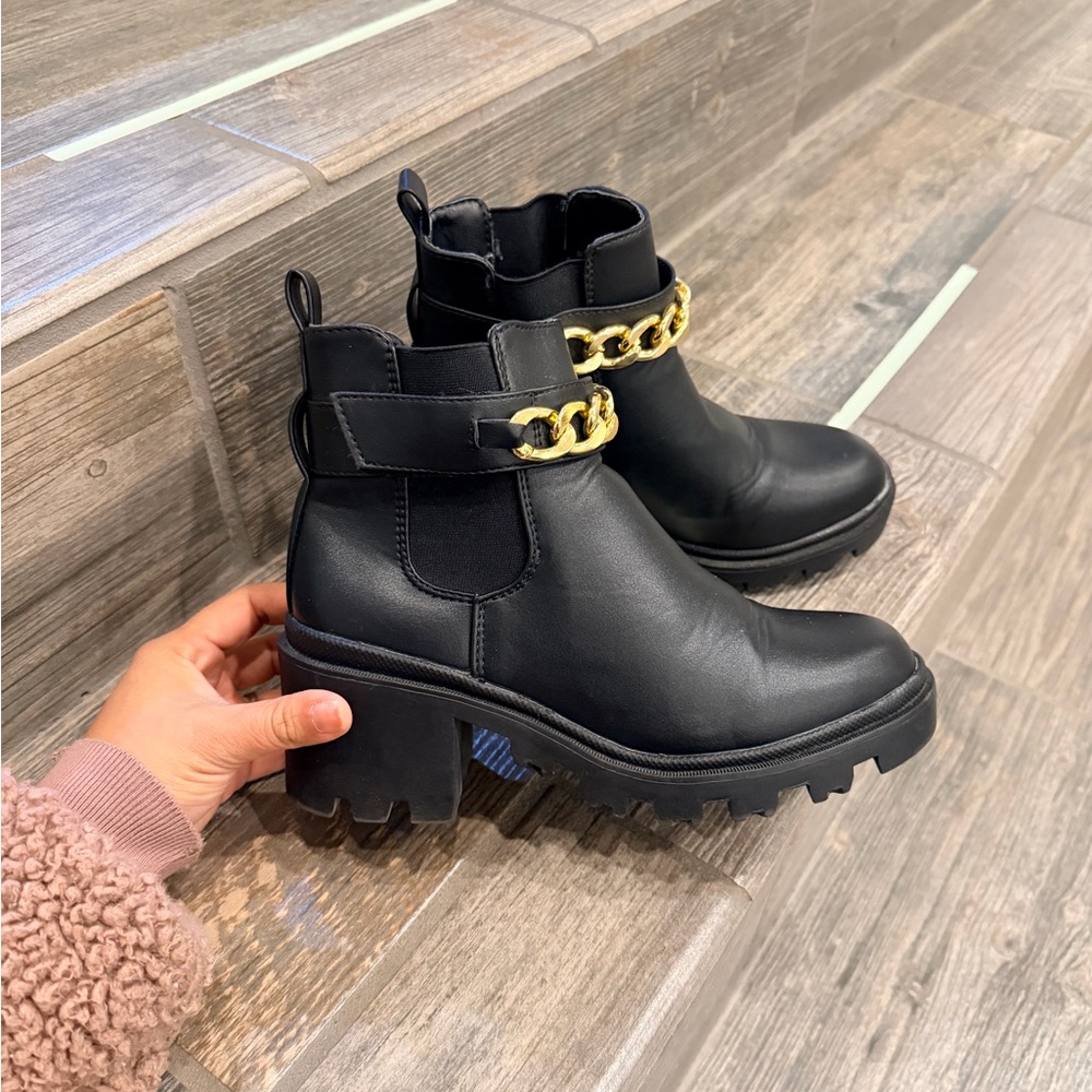 Catherine Malandrino Black Ankle Boots